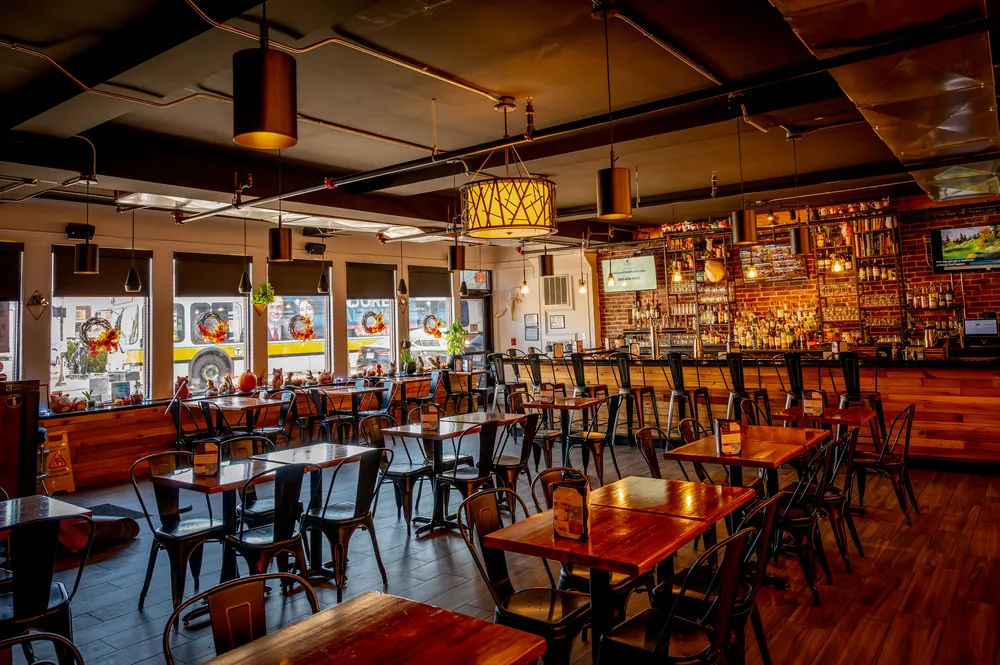 The main dining room
