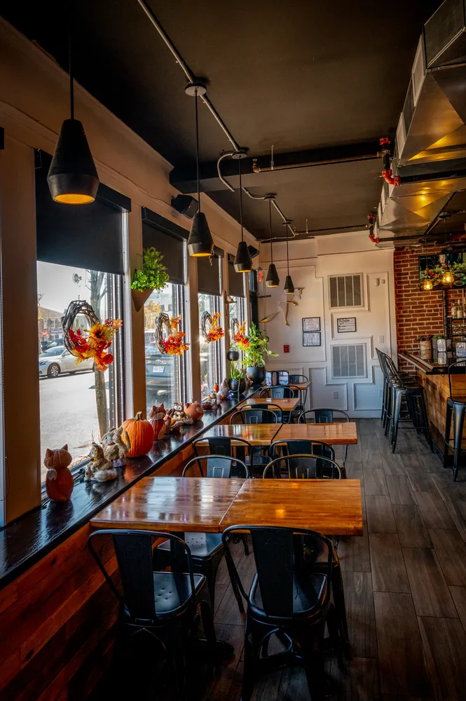 Window bar seating